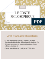 Le conte philosophique