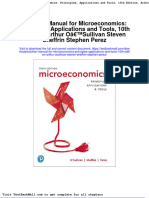 Solution Manual For Microeconomics: Principles, Applications and Tools, 10th Edition, Arthur Oâ ™sullivan Steven Sheffrin Stephen Perez
