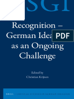 Krijnen-ed-Recognition - German Idealism As An Ongoing Challenge-Bk2