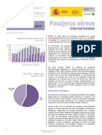 Informe Tourspain Pasajeros Aereos Internacionales Diciembre de 2023.