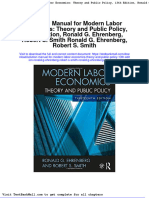 Full Solution Manual For Modern Labor Economics Theory and Public Policy 13Th Edition Ronald G Ehrenberg Robert S Smith Ronald G Ehrenberg Robert S SM PDF Docx Full Chapter Chapter
