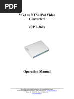 VGA To Video Converter CPT-360