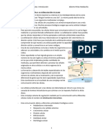 1 INTRODUCCIÓN A LA SEÑALIZACIÓN INTRACELULAR. Notas de Clase