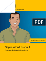 Depression Lesson 1 Faqs