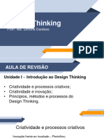 Design Thinking - Revisão
