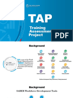 Training Assesment Project TAP WB