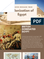 Colonization of Egypt - Presentation