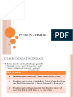 Python - Fisiere