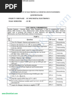 210 - EC8392, EC6302 Digital Electronics - Question Bank