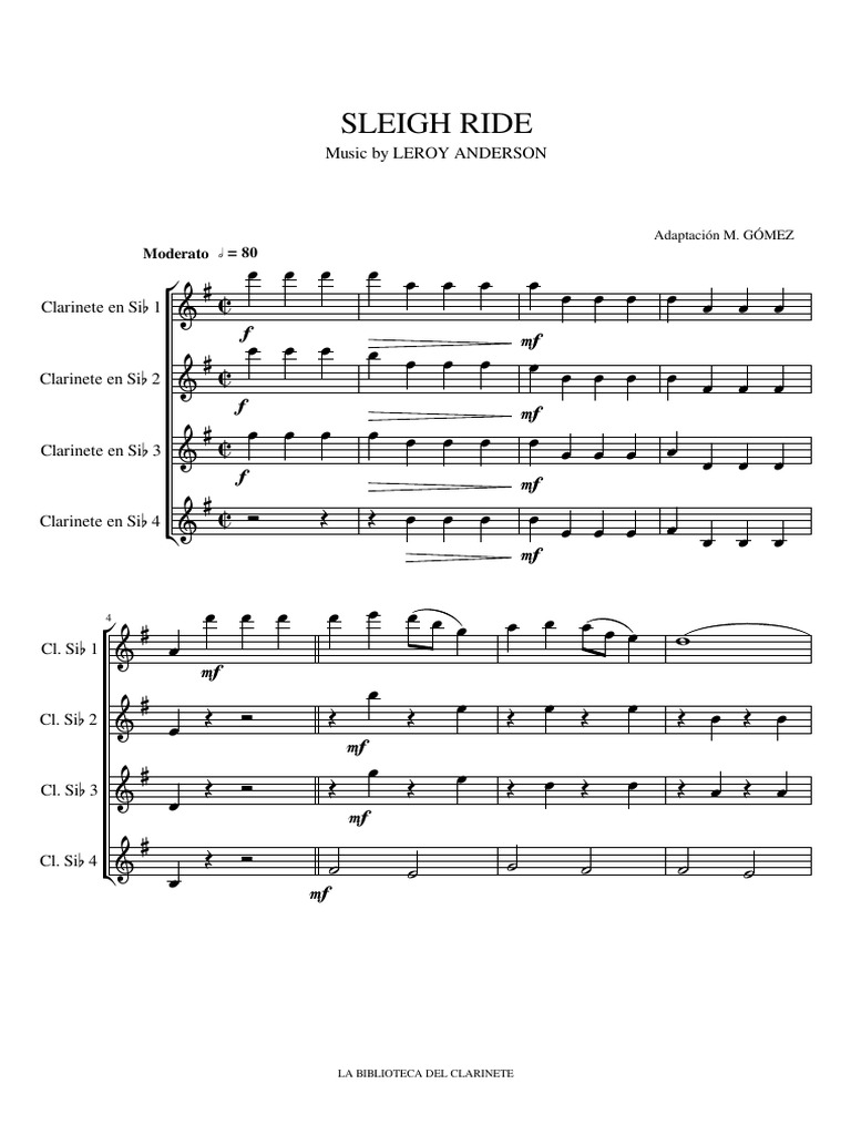 Sleigh Ride - Book | PDF