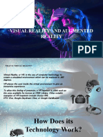 Visual Reality and Augmented Reality