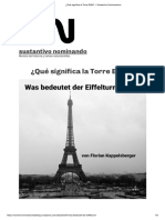 ¿Qué Significa La Torre Eiffel - Sustantivo Nominandum