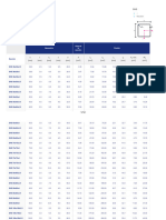 Geometría Área de La Sección Flexión