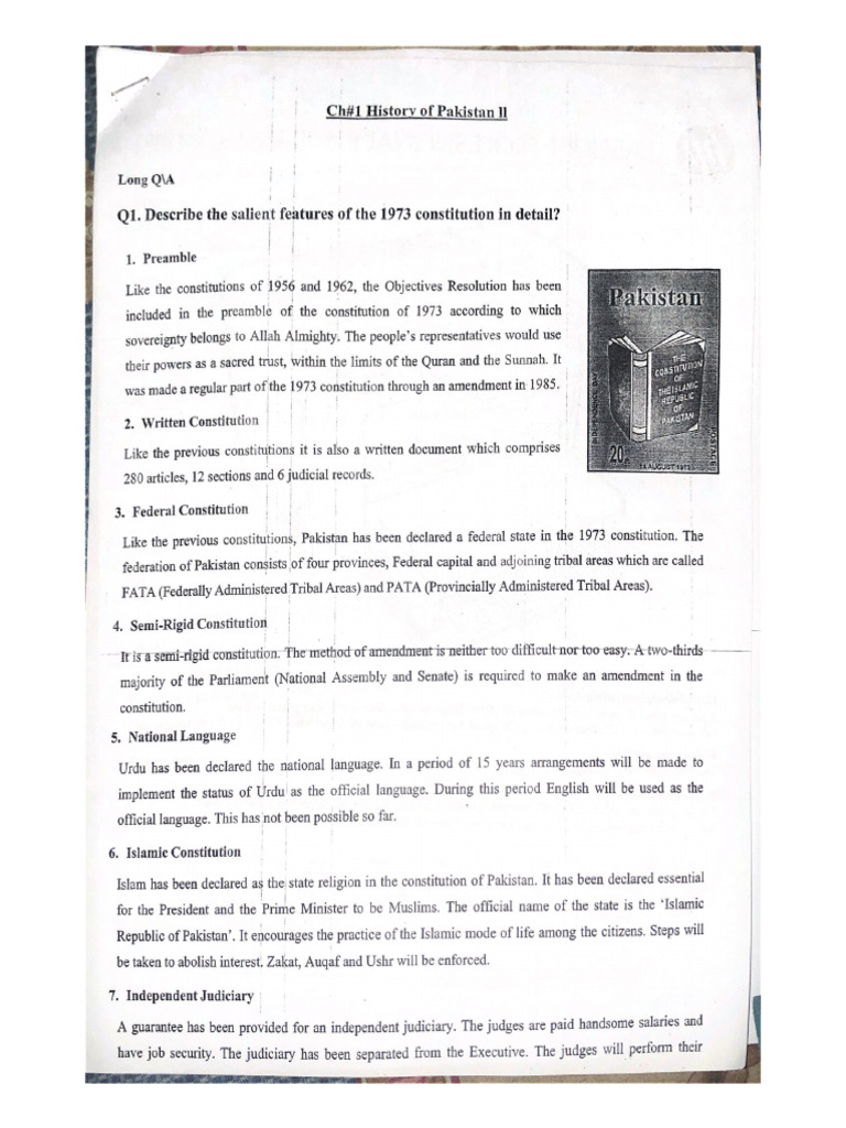 Ch#1 History of Pakistan II | PDF