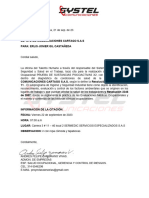 Erlis Jonier Gil Castañeda - Carta de Citacion A Examens Medicos Laborales