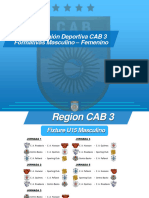 Region Cab 3 Fixture U15M