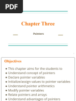 Chapter 3 Pointers