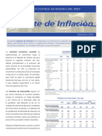 Reporte de Inflacion Setiembre 2023 Sintesis