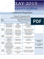 PARLAY2015 - Conference Programme - Updated Version4