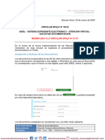 Circular Dpayt-002-2024 Sieel - Sistema Expediente Electrónico - Atención Virtual - Solicitar Documentacion