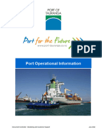 Port Operational Information Final 2022