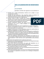 Instructivos para Elaboraci N Inventarios AGN