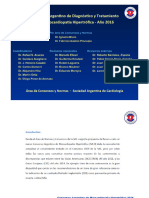 Consenso Argentino de Diagnostico y Tratamiento de La Miocardiopatia Hipertrofica