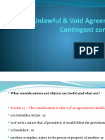 Void Agreements