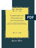 Compendio de Historia de Los Valdenses