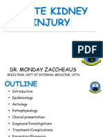 ACUTE KIDNEY INJURY by Dr. Monday Jacob Zaccheaus