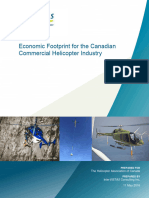 Economic Footprint For The Canadian Commercial Helicopter Industry