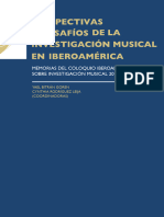Perspectivas de La Musicologia en Chile