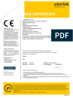 Examination Certificate: Eu Type