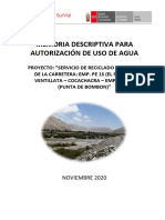 Autorizacion Uso Agua