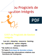 E.R.P. Ou Progiciels de Gestion Intégrés