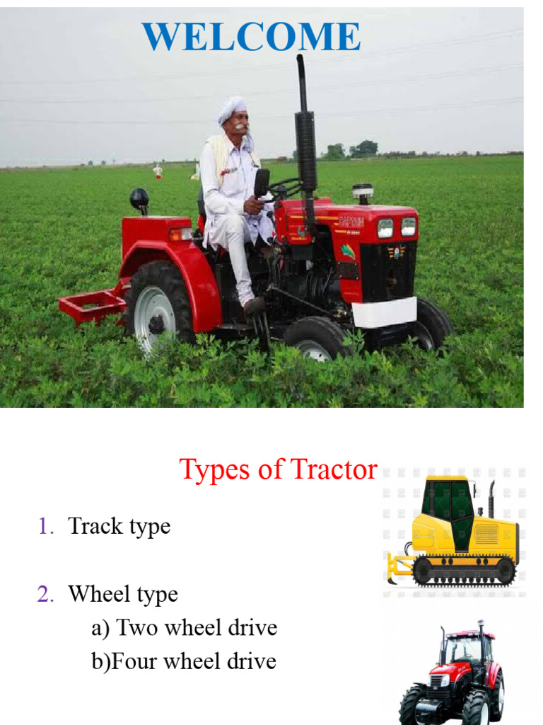 Types and Functions of Tractor Engines | PDF | Internal Combustion ...