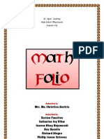 Project Math Folio 1