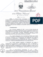 IDL-Pol - Reglamento Que Regula La Autentificaci - N de Documentos y Certificaci - N de Firmas, Designaciones y Funciones de Fedatario en La PNP