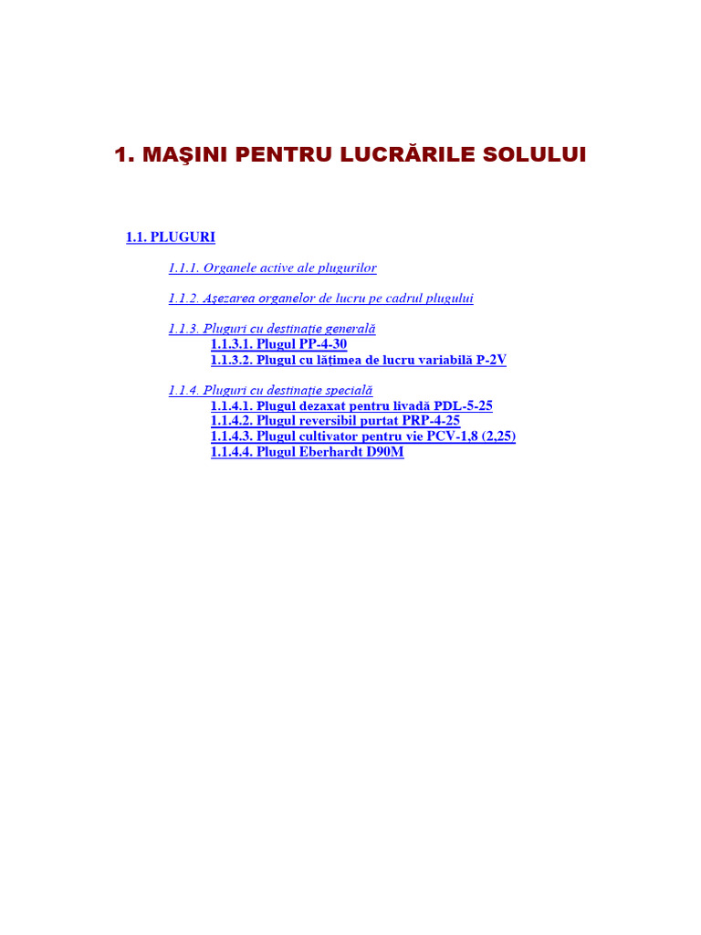 1 Pluguri | PDF
