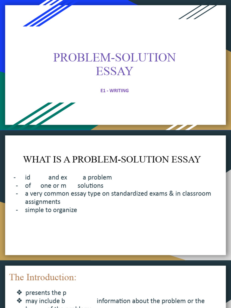 Problem - Solution Essay | PDF | Essays | Internet Privacy