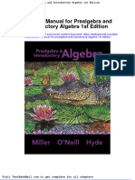 Full Solution Manual For Prealgebra and Introductory Algebra 1St Edition PDF Docx Full Chapter Chapter