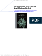 Full Campbell Biology Reece Urry Cain 9Th Edition Solutions Manual PDF Docx Full Chapter Chapter