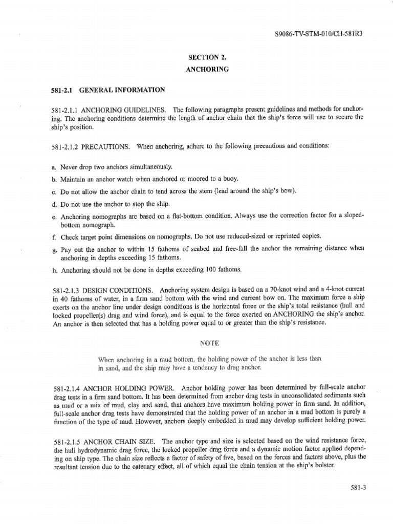 Anchoring Guidelines Pdf