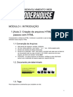 Web-Development - Coderhouse (Aulas)
