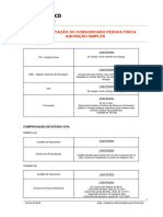 Check List - Documentação Comprador PF