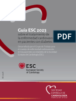 Guía ESC 2023 ECV y Diabetes