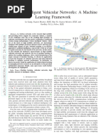 Towards Intelligent Vehicular Networks: A Machine Learning Framework