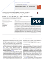 Thermo Physical Properties of Hybrid Nan