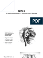 Tattoo: Mil Gracias Por Los Bocetos. Les Mando Algo de Feedback