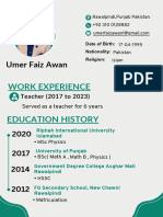Umer Faiz Awan CV For Scholarship - 20240117 - 211436 - 0000